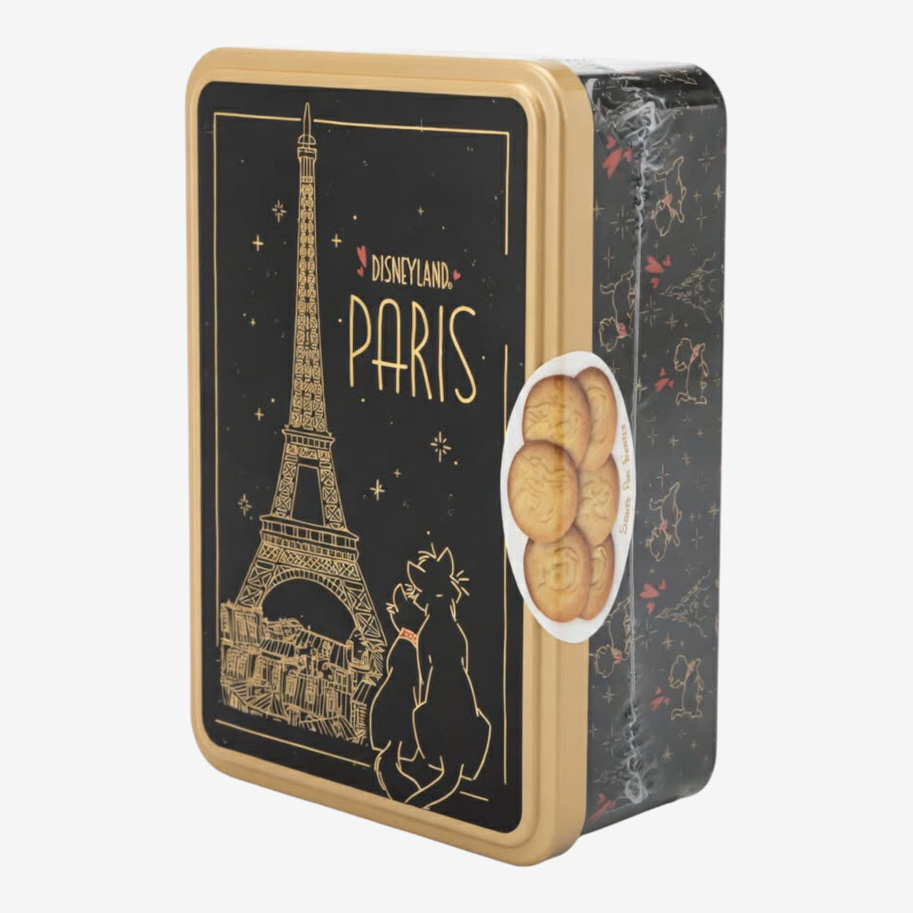 🍪 Boîte biscuits Les Aristochats – Disneyland Paris boîte noir