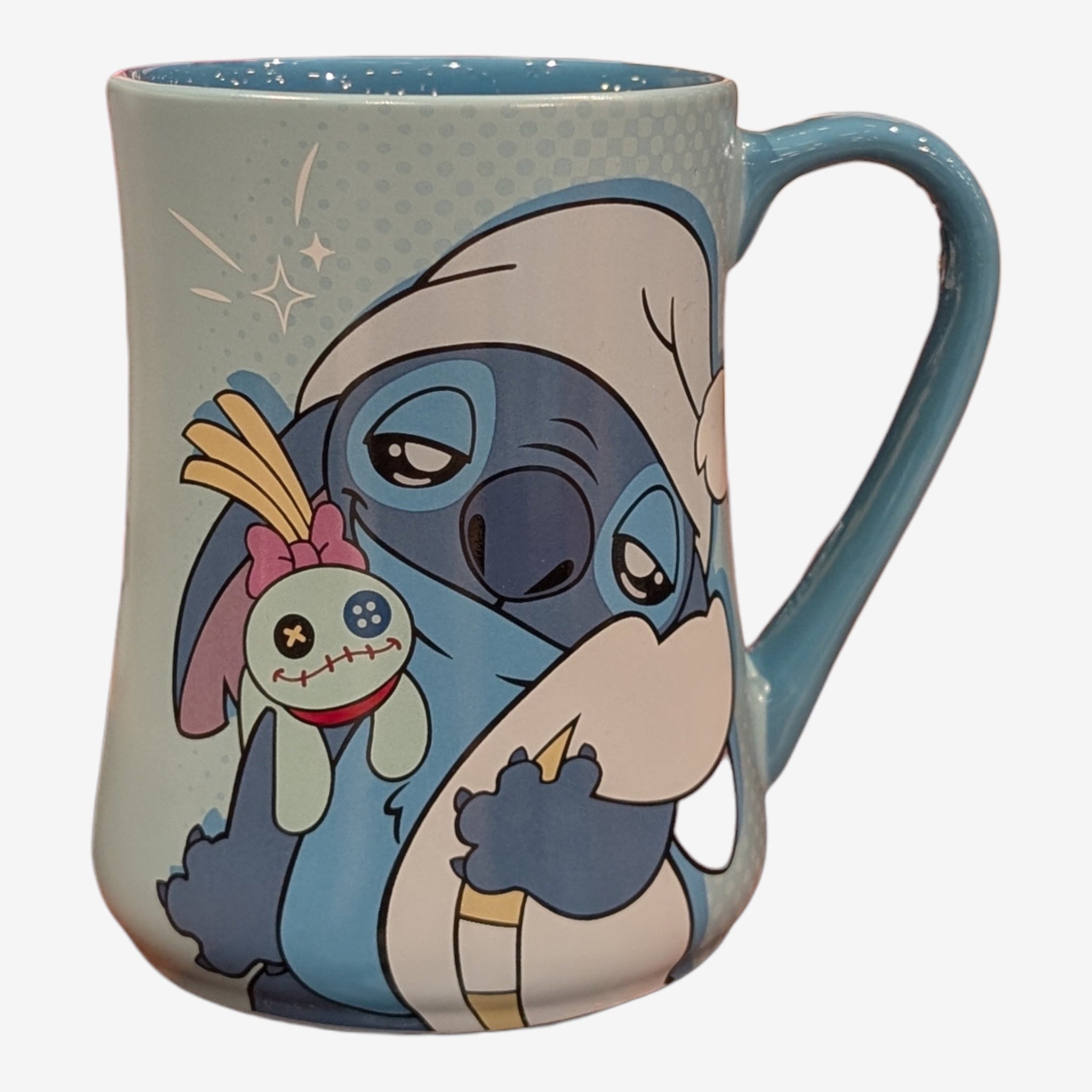 🌙 Mug Stitch "If you love me, let me sleep" – Disneyland Paris