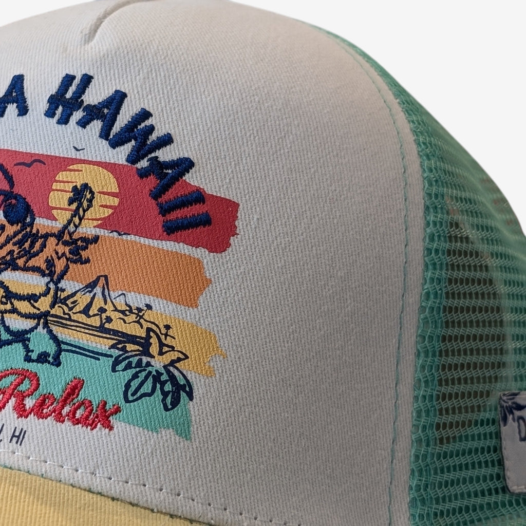 🌺 New Stitch - "Aloha Hawaii" Cap 🌴