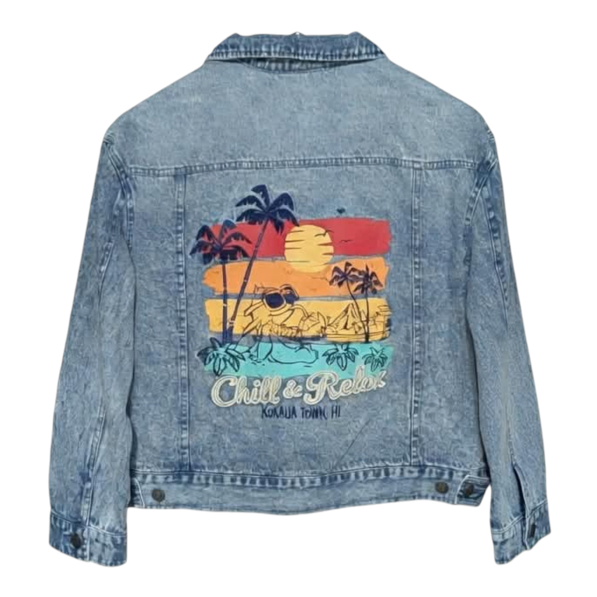 Veste en Jean Stitch – Collection "Chill & Relax" – Exclusivité Disneyland Paris