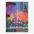 ✨ Carte postale Château Disney – Disneyland Paris