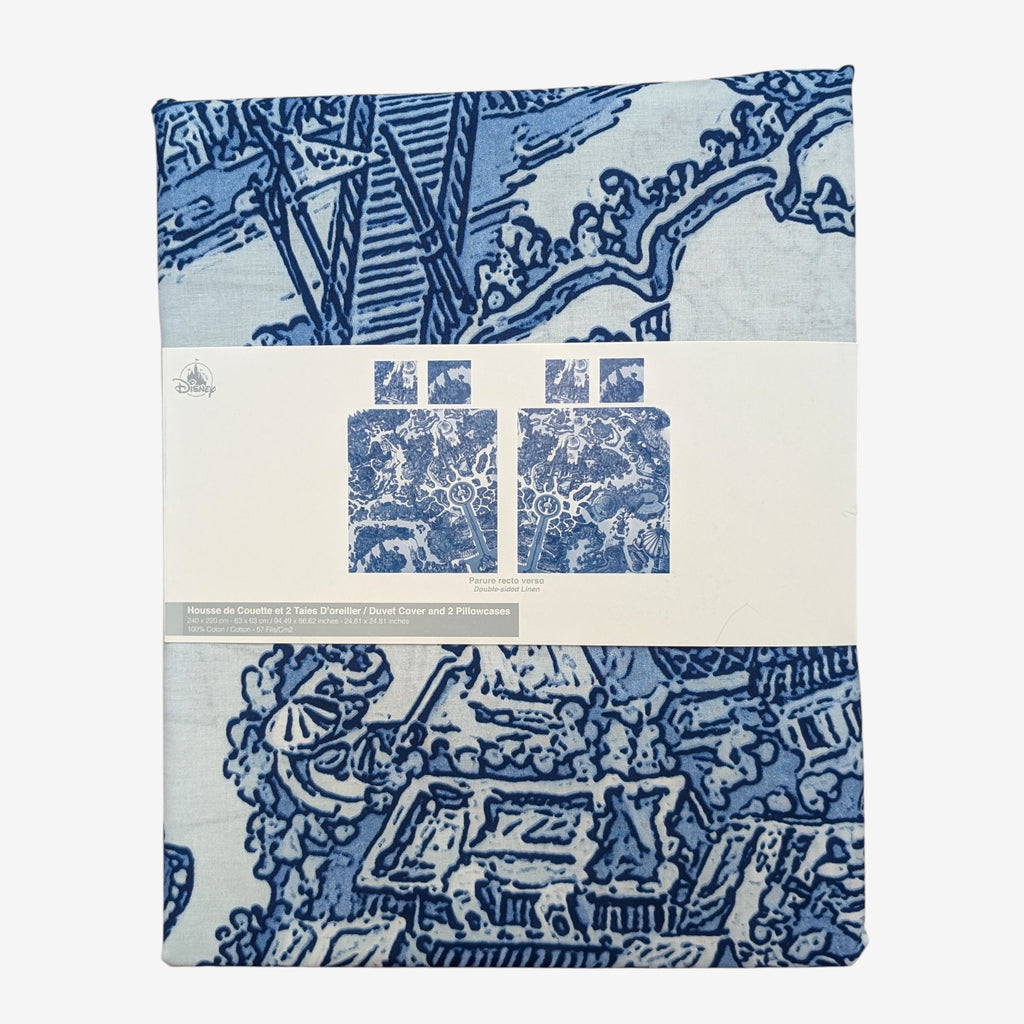 Disneyland Paris Bedding Set – Park Map (Duvet cover + 2 pillowcases)