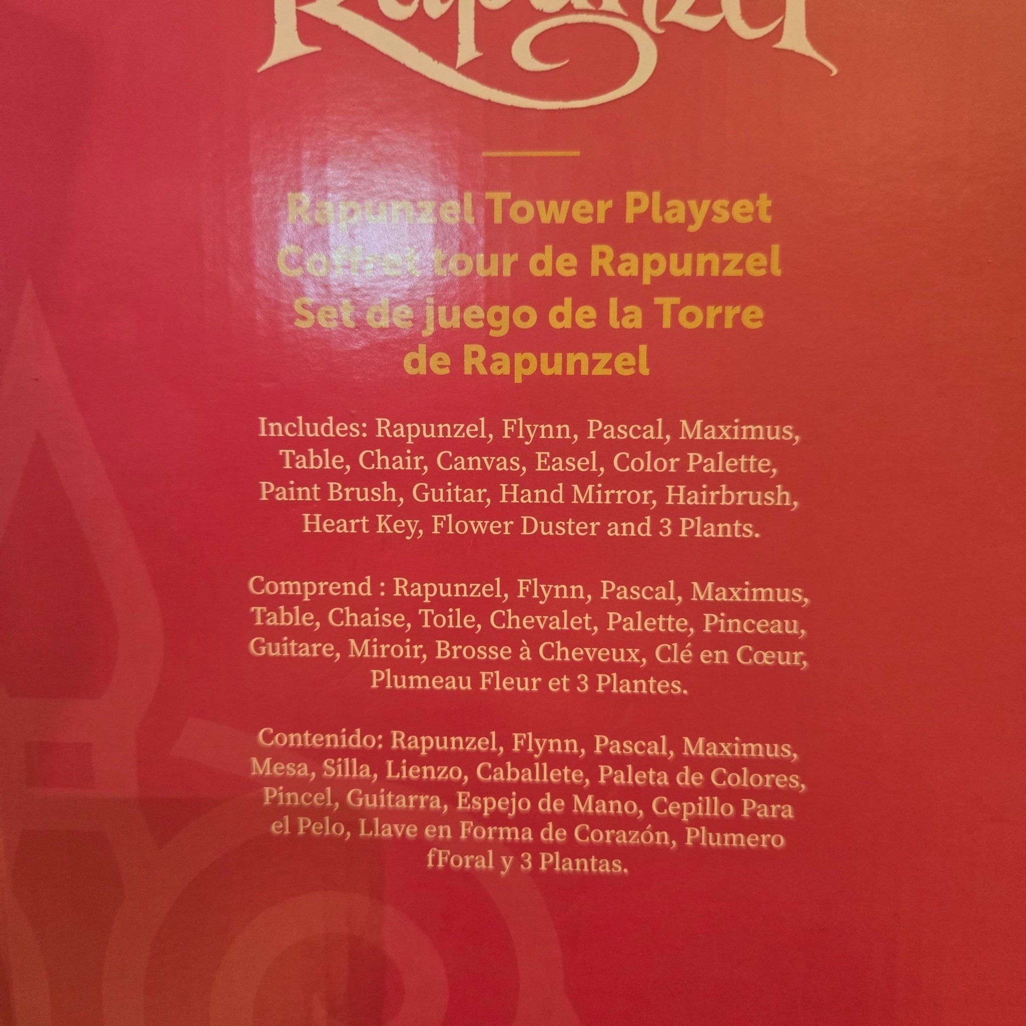 🏰 Rapunzel's Tower Set – Disney Princess (19 pieces)