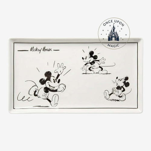 Plateau rectangulaire Mickey Mouse – esprit vintage Disney