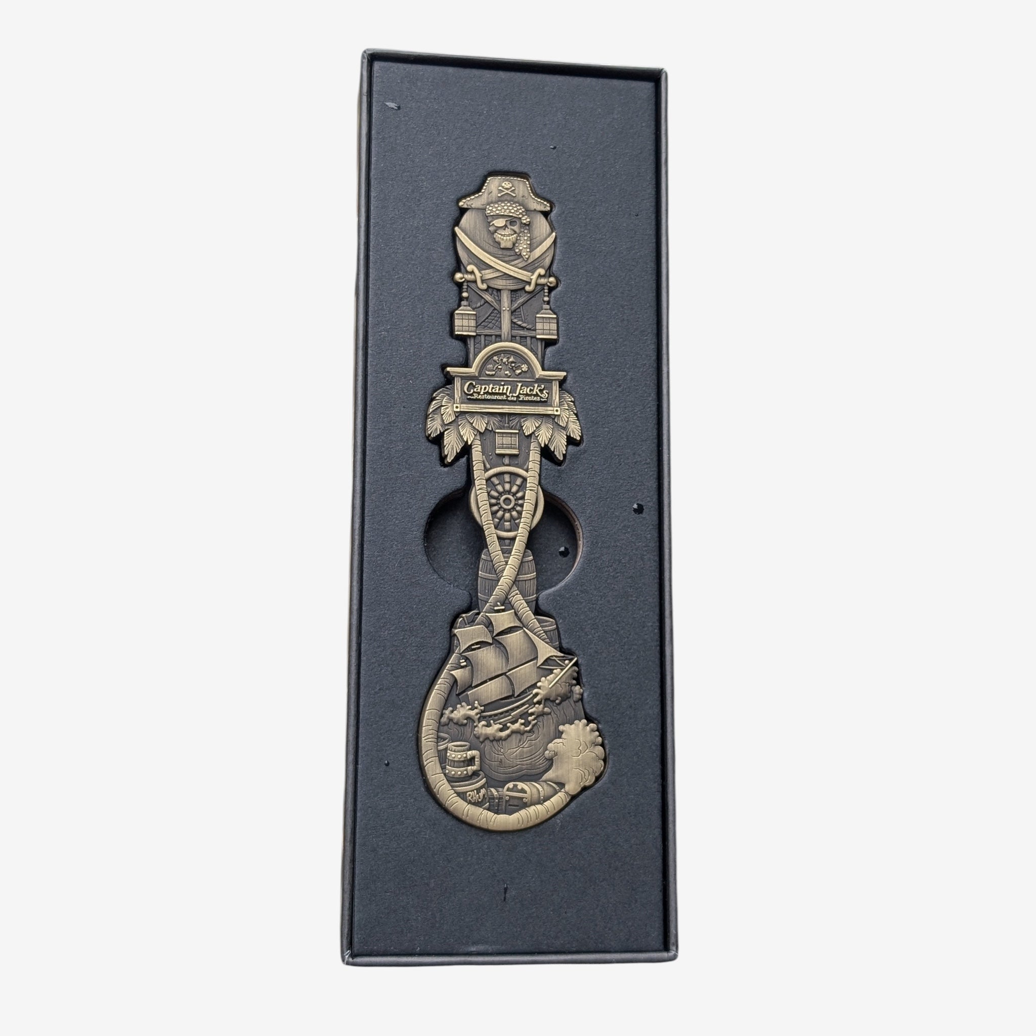 Collectible Spoon - Captain Jack's Pirate Restaurant - Disneyland Paris