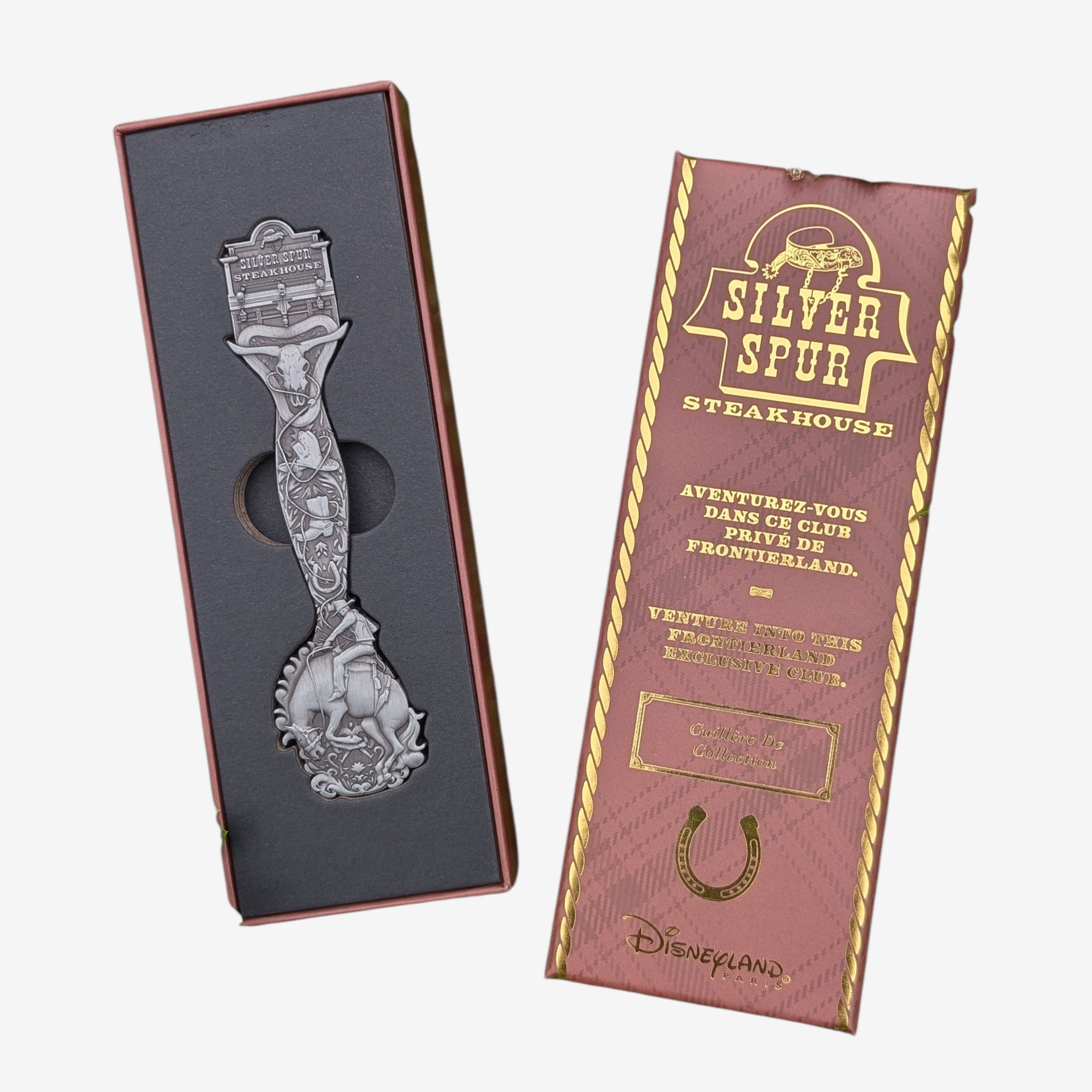 🥄 Silver Spur Steakhouse Collector Spoon – Disneyland Paris