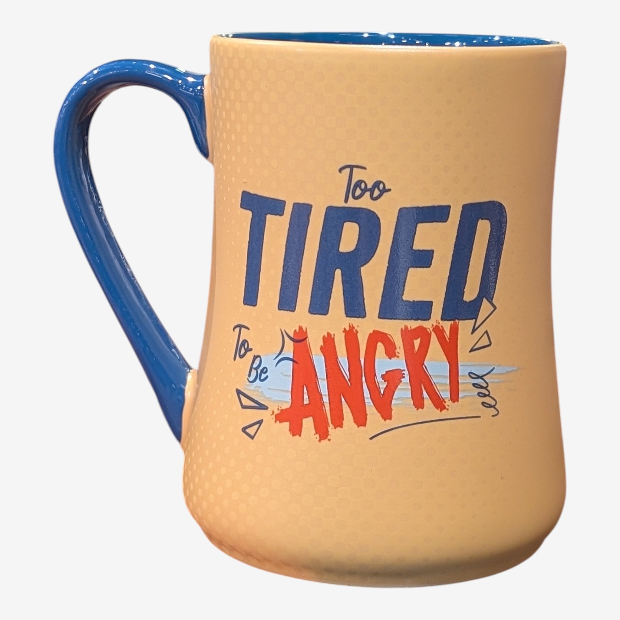 🦆 Mug Donald "Too Tired to be Angry" – Disneyland Paris