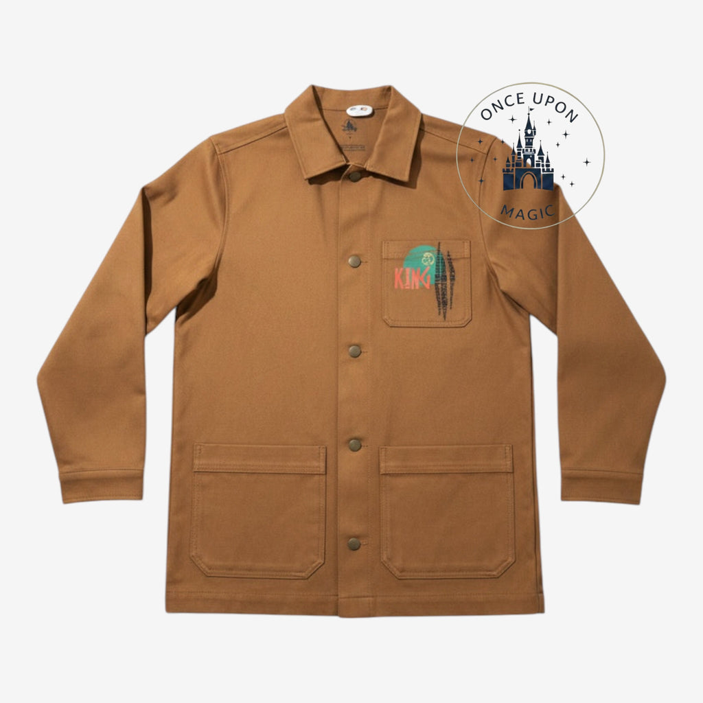 Veste Le Roi Lion couleur camel – vue avant