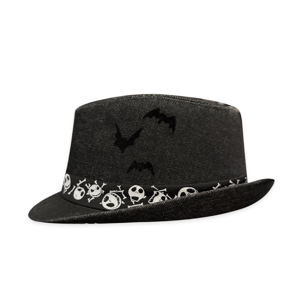 Fedora Jack Skellington noir – L’Étrange Noël de Monsieur Jack – Disneyland Paris