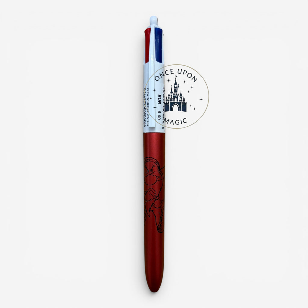 Stylo 4 couleurs Grumpy – Blanche-Neige | Disneyland Paris