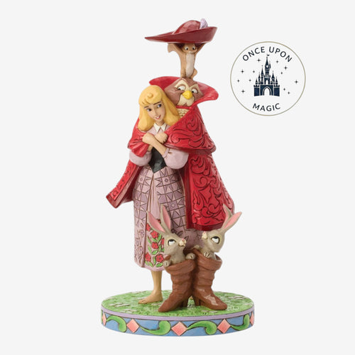 Figurine Aurore et animaux Disney Traditions – vue principale