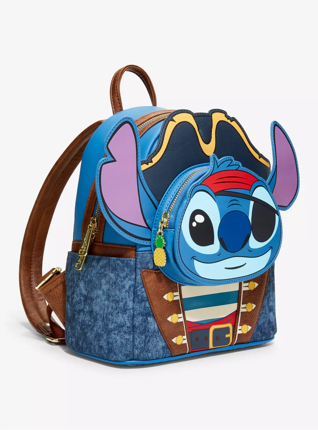 Mini sac à dos Loungefly Stitch Pirate en relief, Lilo & Stitch – visuel 2