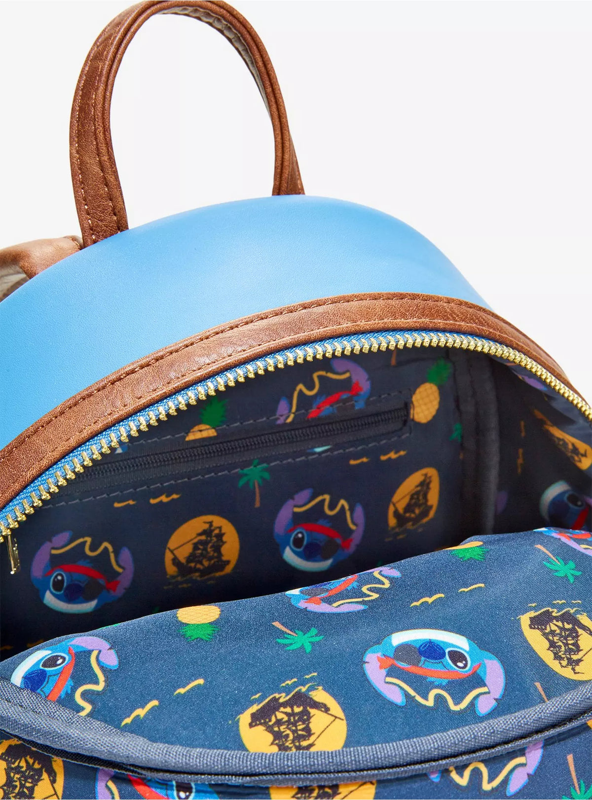 Mini sac à dos Loungefly Stitch Pirate en relief, Lilo & Stitch – visuel 5