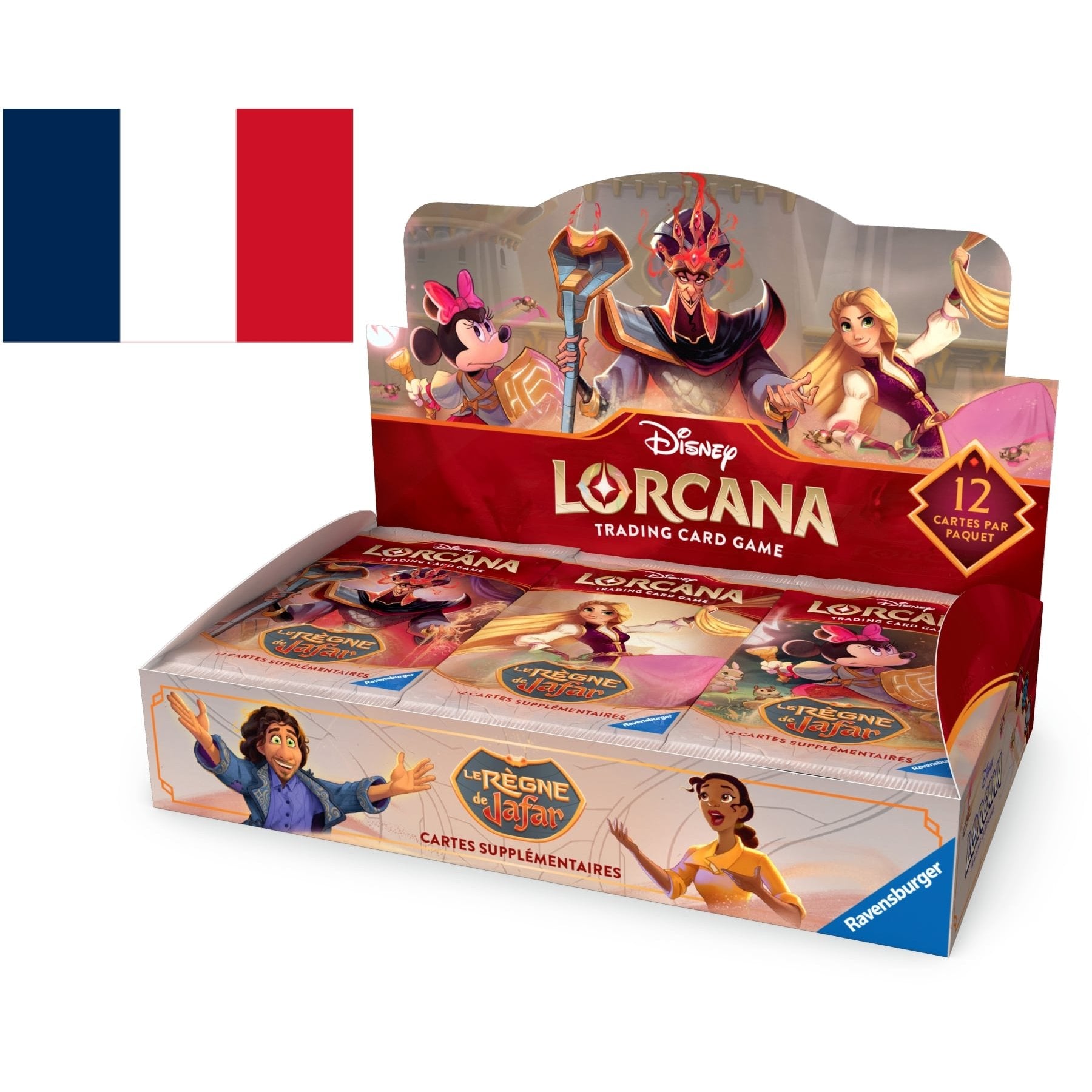 Display 24 boosters Disney Lorcana Le Règne de Jafar français – vue principale