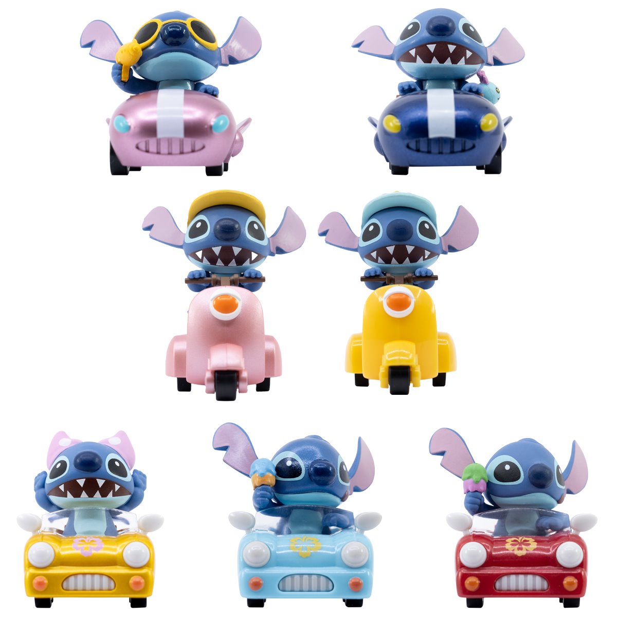 Assortiment de 12 figurines Stitch Zoom Hero – Yume