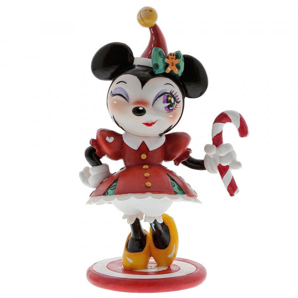 Figurine Minnie Mouse de Noël Miss Mindy World – Enesco