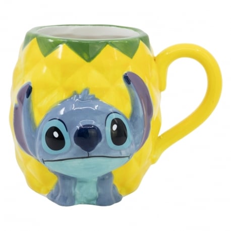 Mug 3D Stitch en forme d’ananas 414 ml