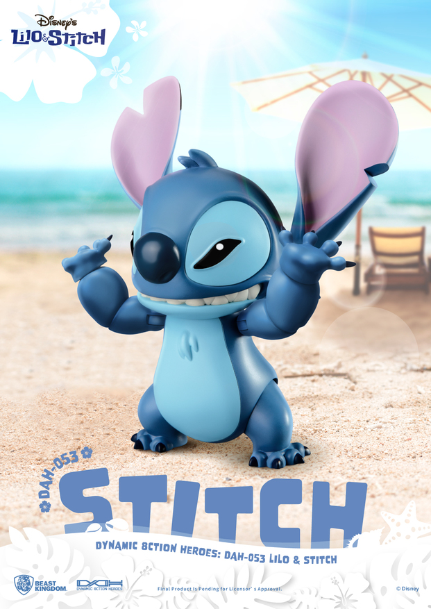 Figurine Stitch Dynamic Action Heroes – vue complémentaire 2