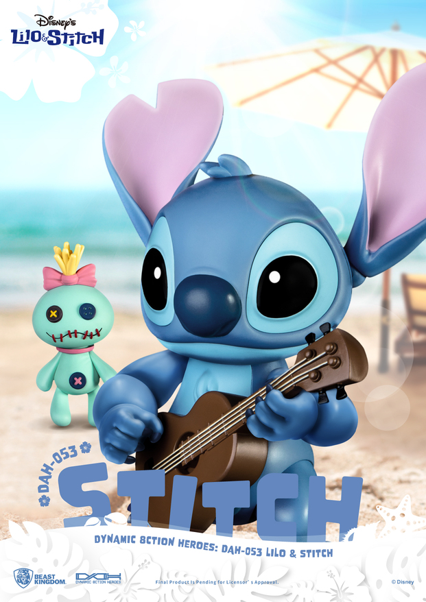 Figurine Stitch Dynamic Action Heroes – vue complémentaire 3