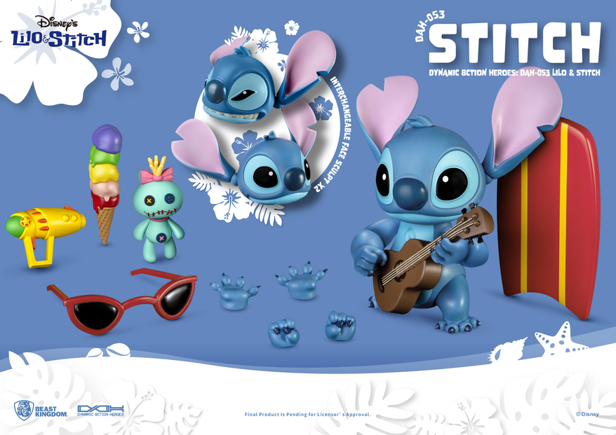 Figurine Stitch Dynamic Action Heroes – vue complémentaire 4