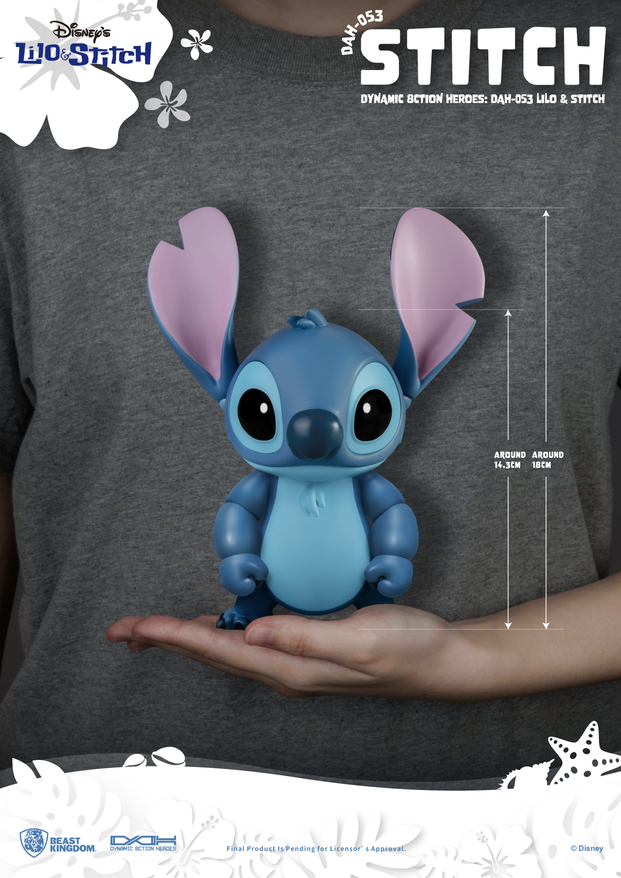 Figurine Stitch Dynamic Action Heroes – vue complémentaire 5