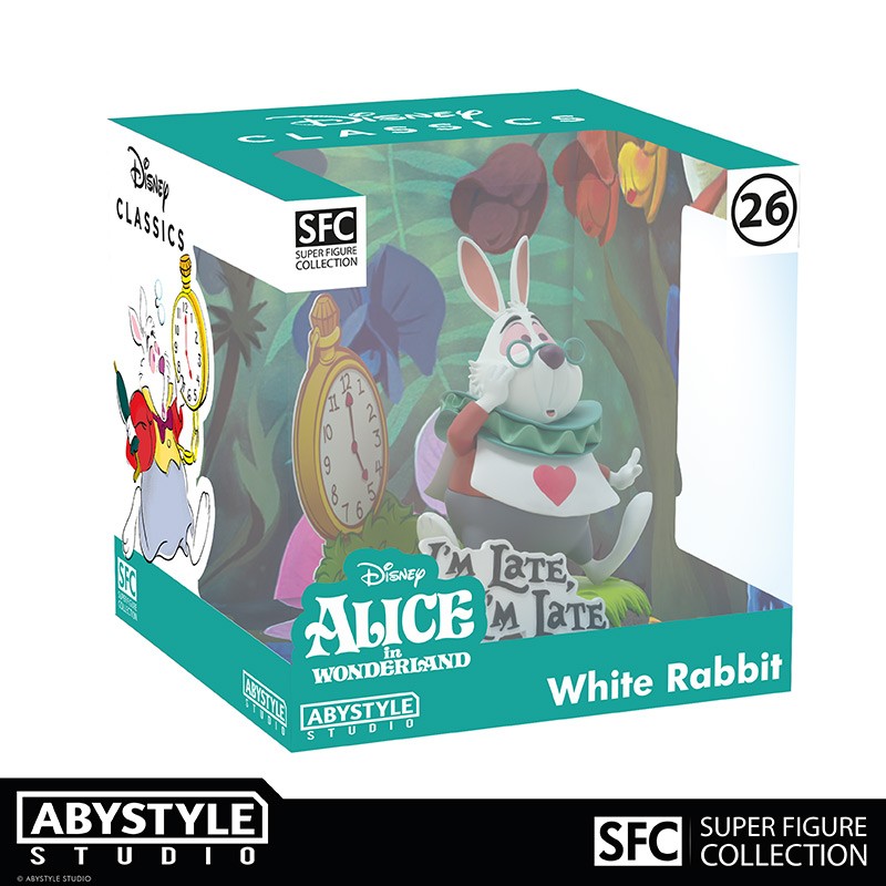 Lapin Blanc avec montre à gousset – figurine SFC ABYstyle