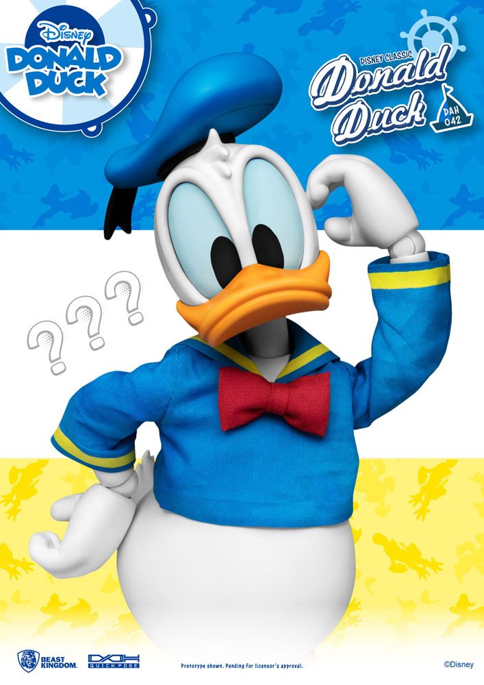 Figurine Donald Duck 16 cm avec éléments interchangeables