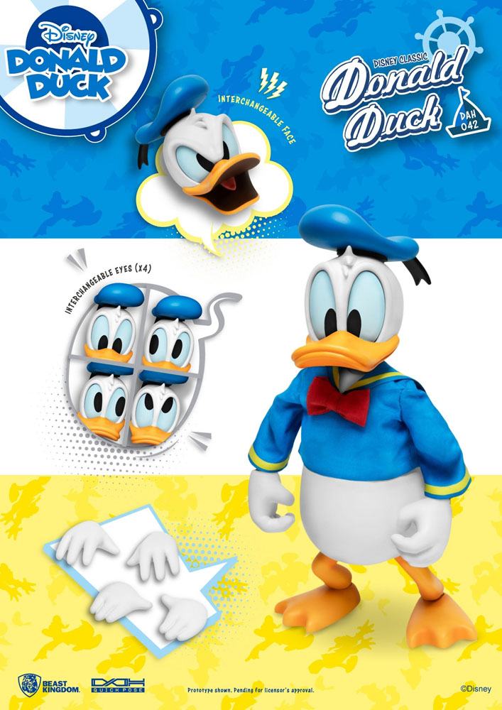 Donald Duck Dynamic Action Heroes – détails de la figurine
