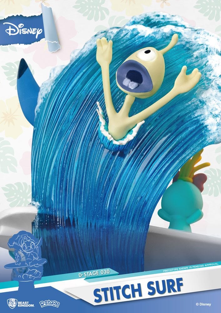 Diorama Stitch Surf D-Stage 15 cm – Lilo & Stitch