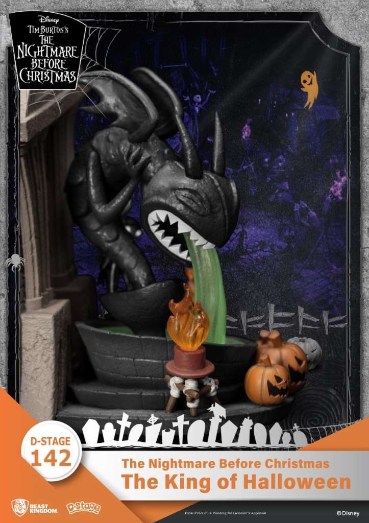 Diorama Jack Skellington Roi d’Halloween D-Stage 15 cm – Beast Kingdom