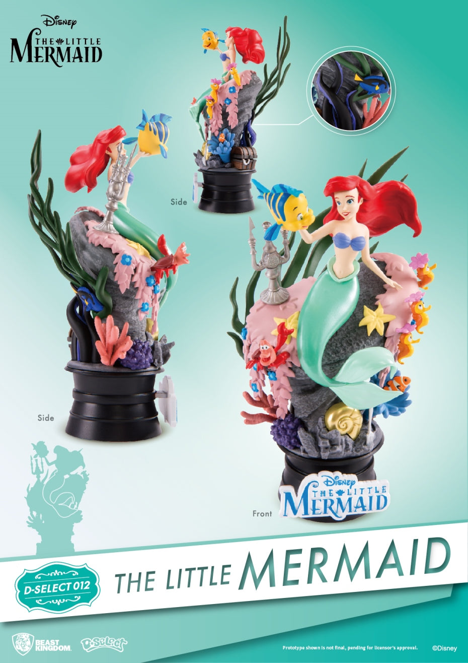 Diorama Ariel La Petite Sirène D-Select 18 cm