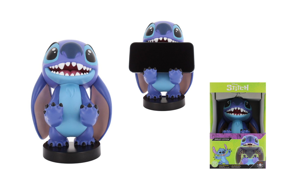 Support manette et smartphone Stitch Smiley 20 cm – Exquisite Gaming