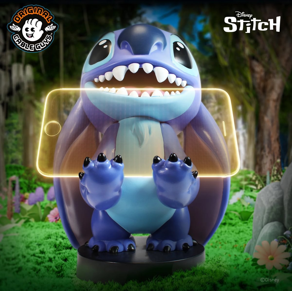 Support manette et smartphone Stitch Smiley 20 cm – Exquisite Gaming