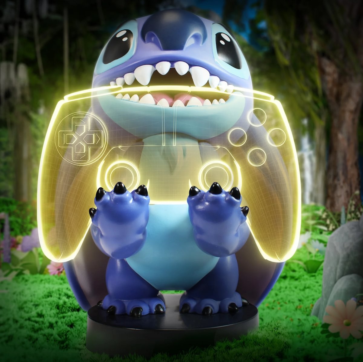 Support manette et smartphone Stitch Smiley 20 cm – Exquisite Gaming