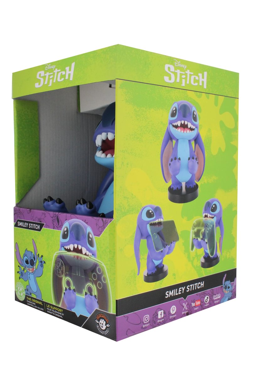 Support manette et smartphone Stitch Smiley 20 cm – Exquisite Gaming