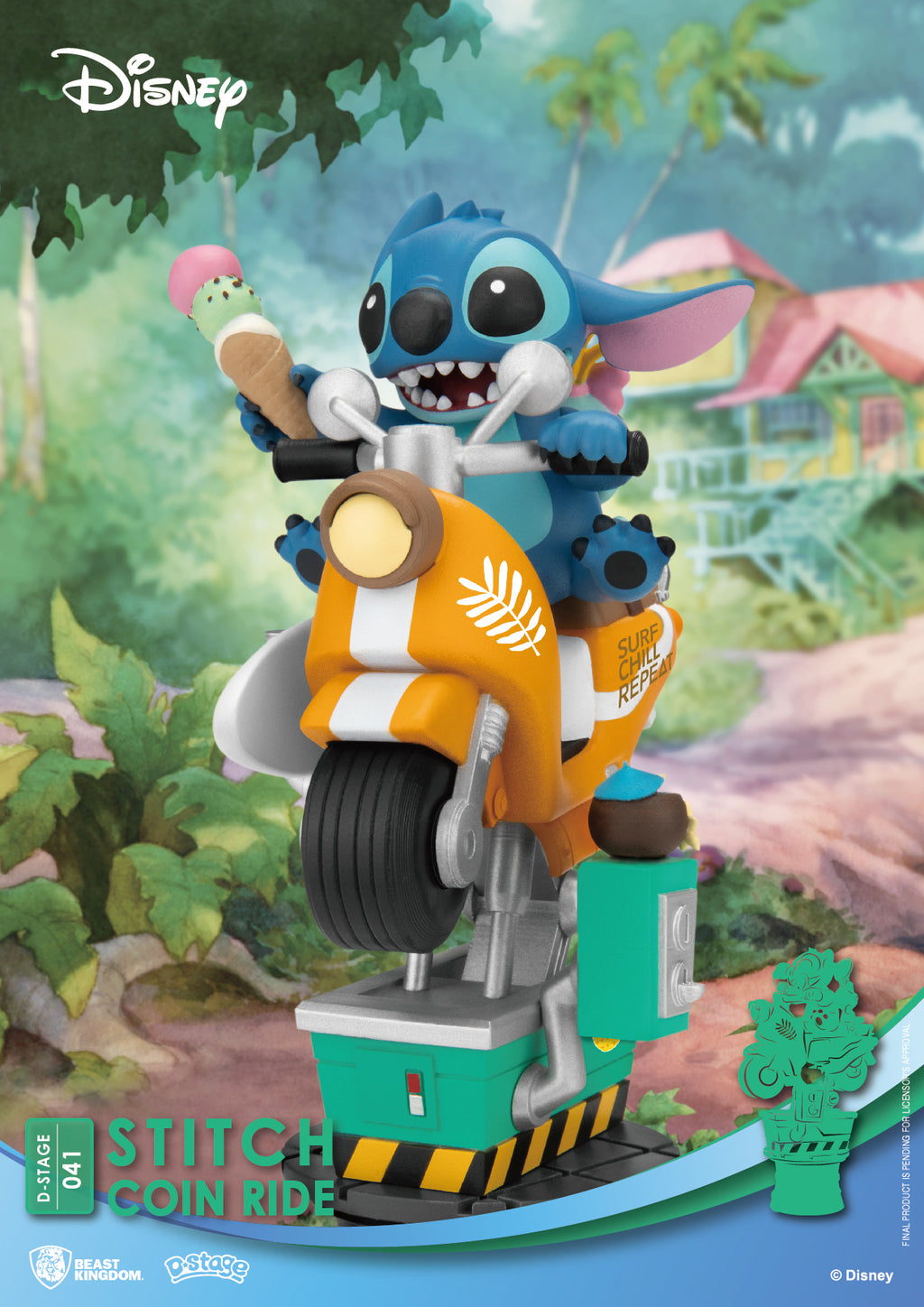 Stitch D-Stage Coin Ride – Disney Lilo & Stitch