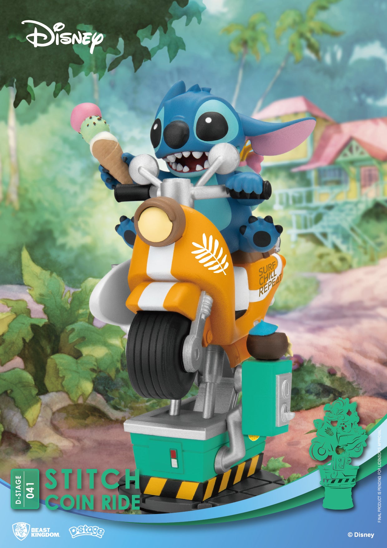 Stitch D-Stage Coin Ride – Disney Lilo & Stitch