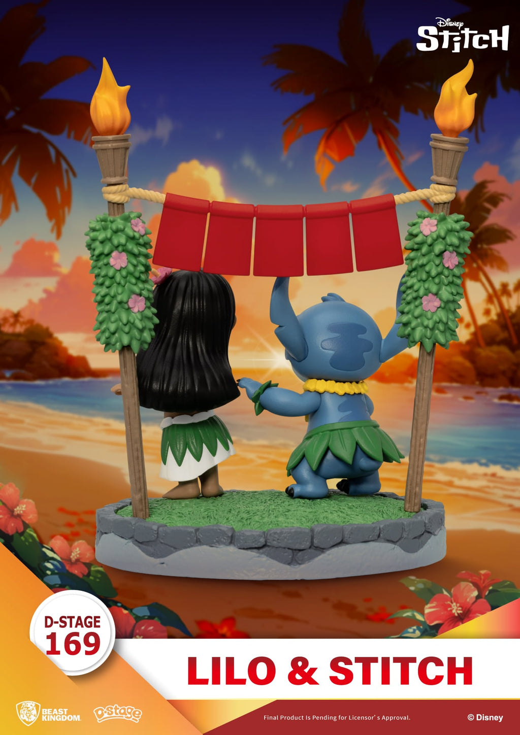 Diorama Stitch et Lilo Aloha D-Stage – vue complémentaire 2