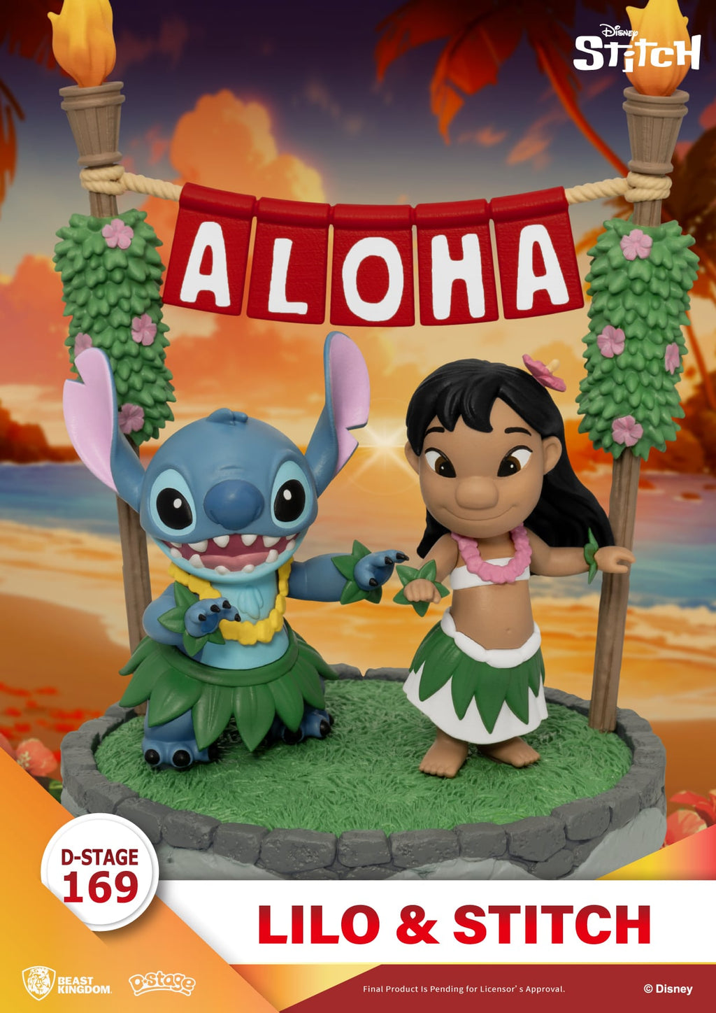 Diorama Stitch et Lilo Aloha D-Stage – vue complémentaire 4