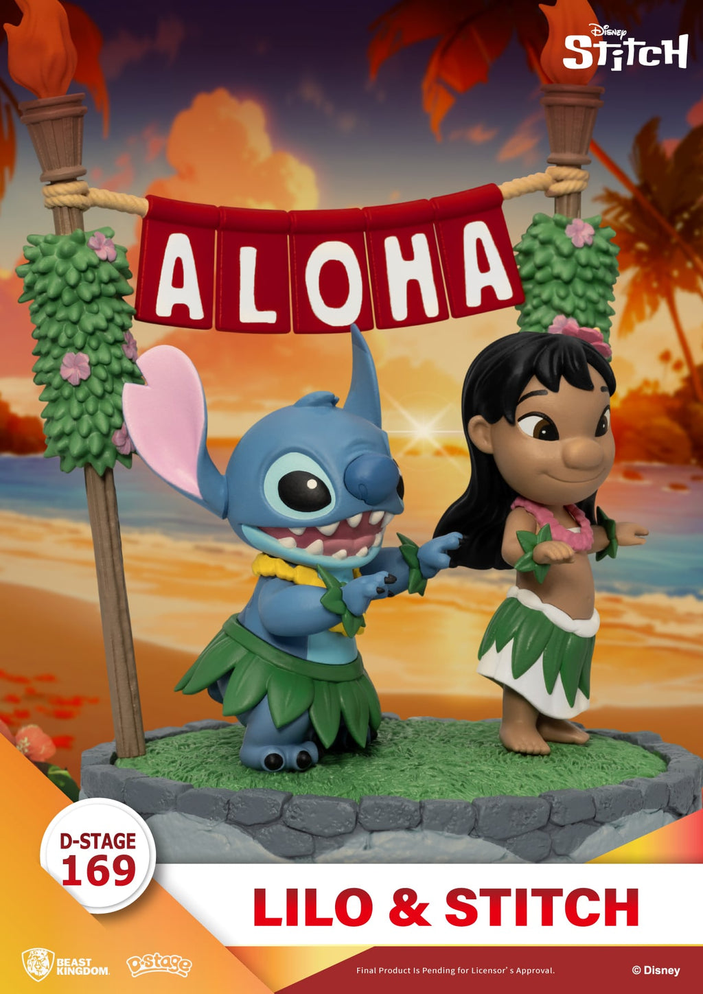 Diorama Stitch et Lilo Aloha D-Stage – vue complémentaire 5