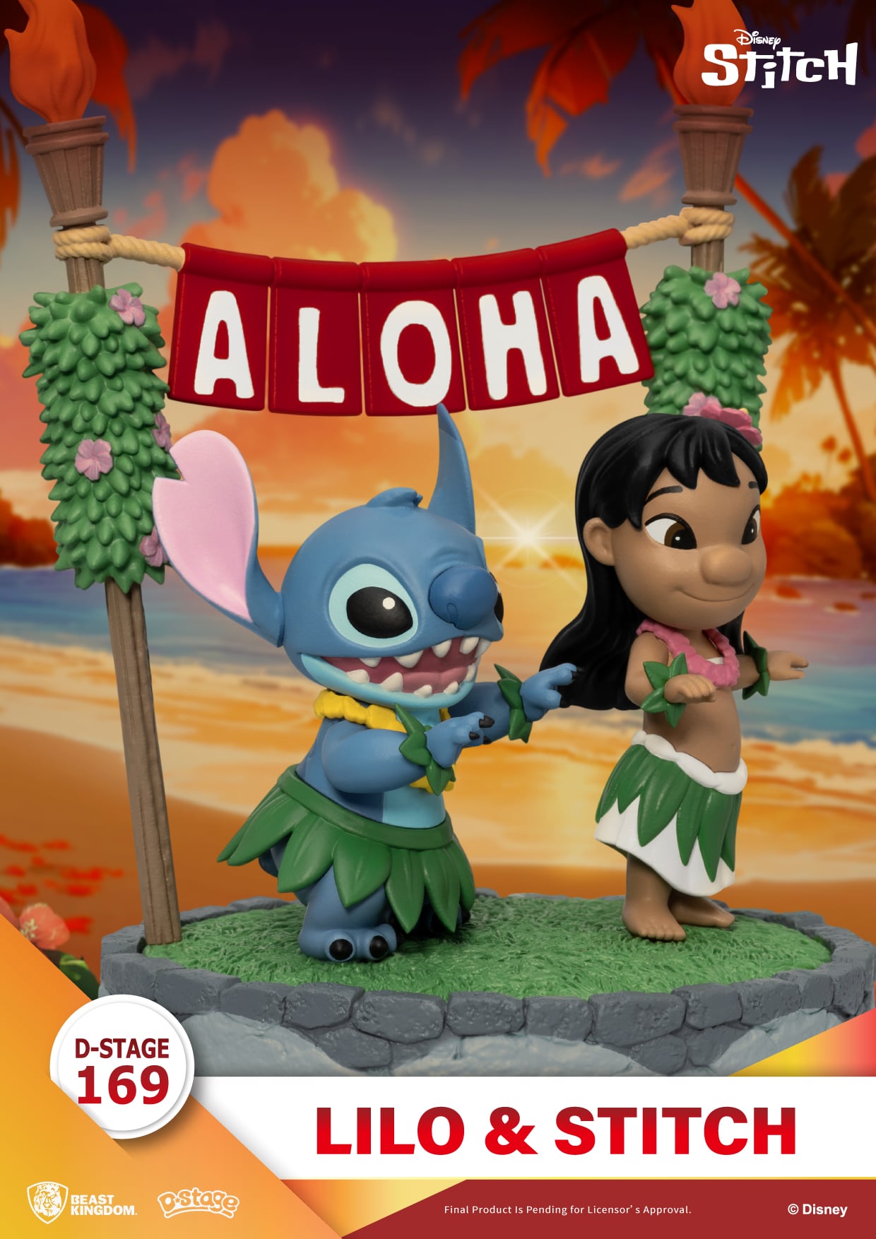 Diorama Stitch et Lilo Aloha D-Stage – vue complémentaire 5