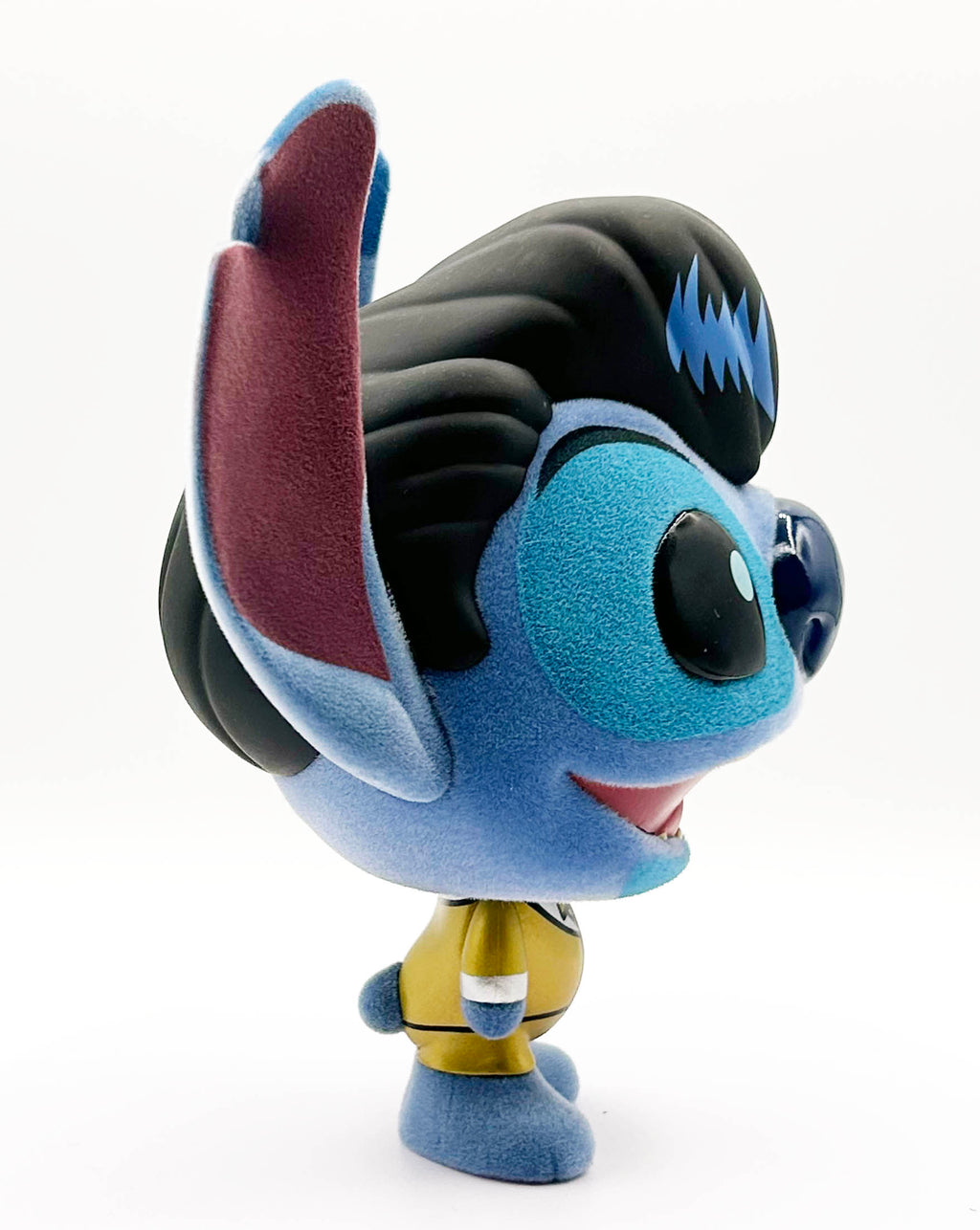 Figurine Stitch Elvis doré Bhunny – vue complémentaire 3