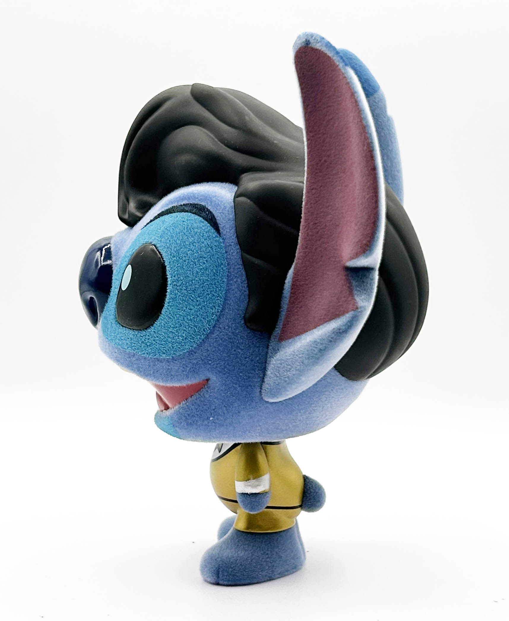 Figurine Stitch Elvis doré Bhunny – vue complémentaire 4