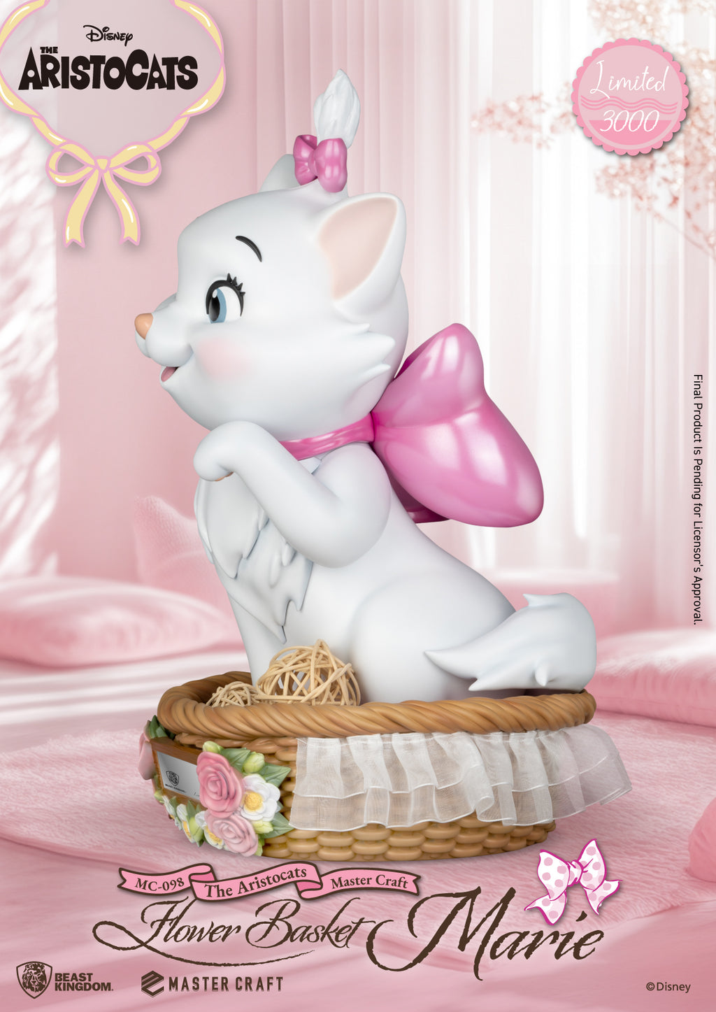 Marie dans son panier fleuri – Master Craft Beast Kingdom