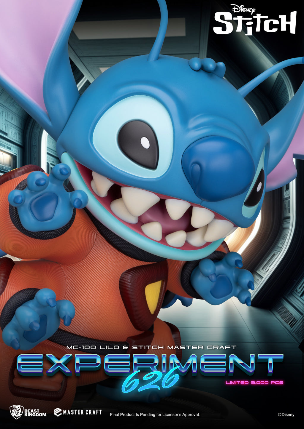 Statuette Stitch Master Craft en résine – Disney Lilo & Stitch