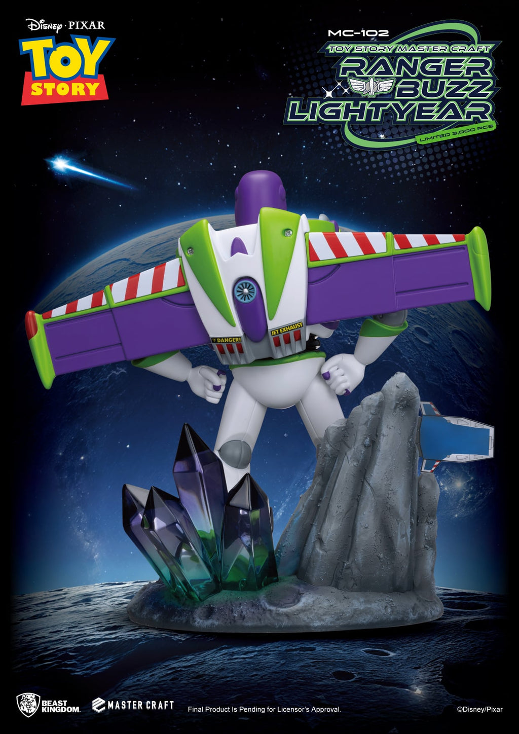 Buzz Lightyear ailes déployées – Master Craft Beast Kingdom