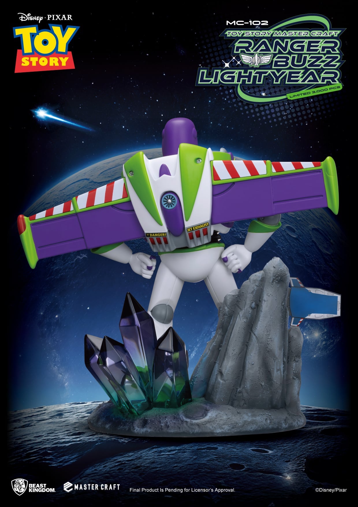 Buzz Lightyear ailes déployées – Master Craft Beast Kingdom