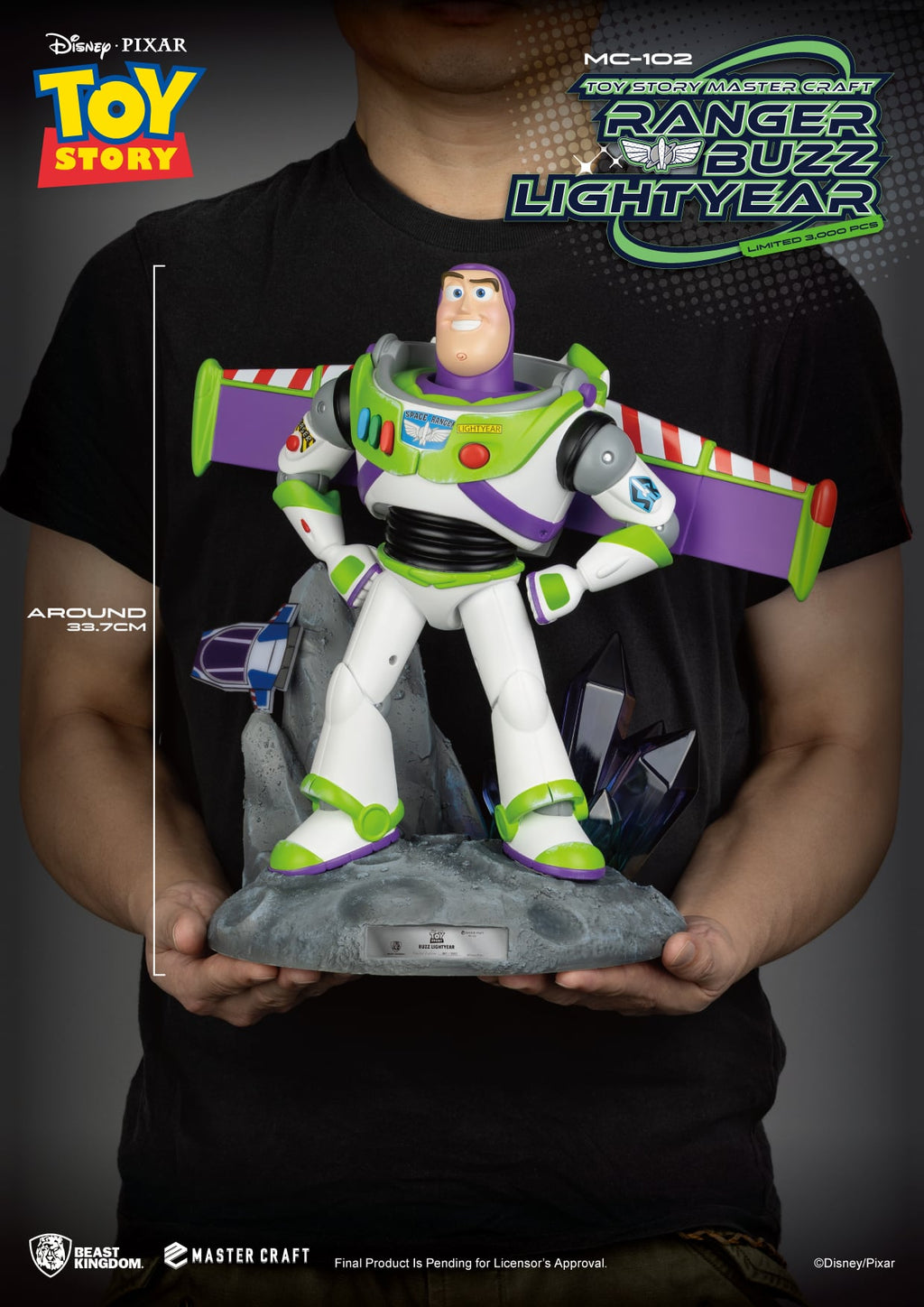 Buzz Lightyear Master Craft – pièce de collection Toy Story