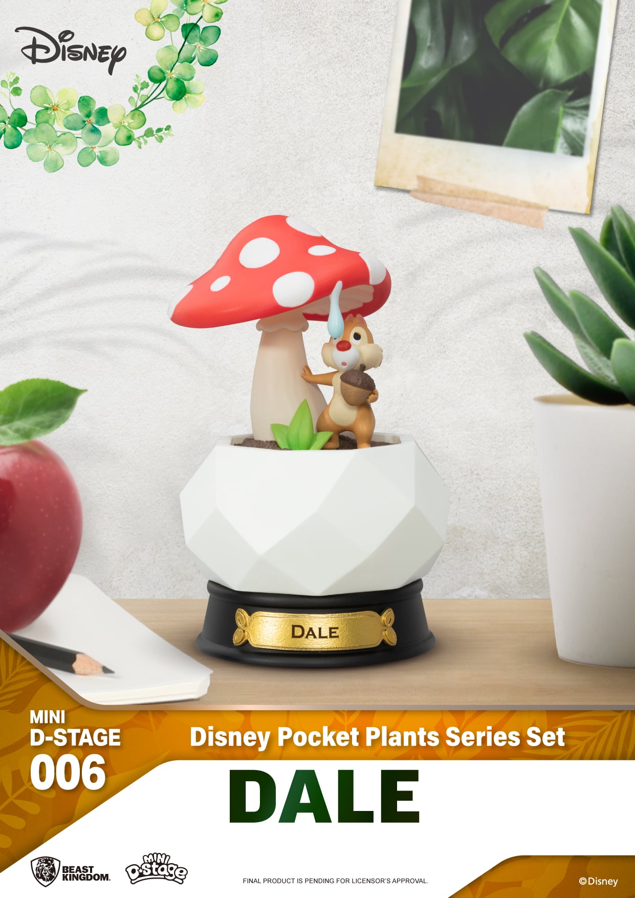 Collection Pocket Plant Mini D-Stage Disney – Beast Kingdom