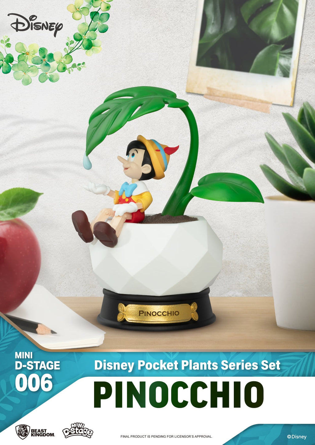 Pack Pocket Plant Disney Mini D-Stage – collection Beast Kingdom